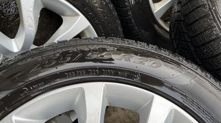 4 ΖΑΝΤΟΛΑΣΤΙΧΑ ΓΝΗΣΙΑ RANGE ROVER ΜΕ ΕΛΑΣΤΙΚΑ 255/55/20 PIRELLI SCORPION WINTER M+S ΣΕ AΨΟΓΗ ΚΑΤΑΣΤΑΣΗ -thumb-5