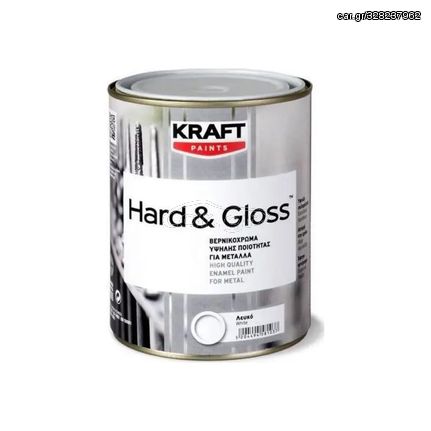 Βερνικόχρωμα μετάλλων 0,75L KRAFT Hard + Gloss