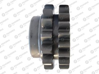 Γρανάζι διπλό 15, 21 δόντια Kubota: 67950-14640