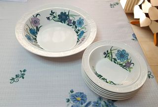 Vintage Pontesa 6+1 Dessert Μπωλ