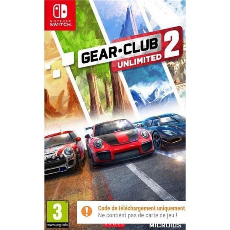 Gear Club 2: Unlimited (Code in a Box) / Nintendo Switch