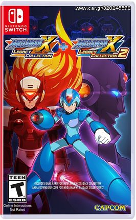 Mega Man X Legacy Collection 1 + 2 Nintendo Switch Game (#) / Nintendo Switch