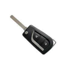 Κέλυφος Κλειδιού Αυτοκινήτου Toyota με 2 Κουμπιά με Υποδοχή για Μεγάλη Μπαταρία