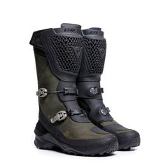 DAINESE SEEKER GORE-TEX BOOTS BLACK/ARMY-GREEN αδιάβροχες μπότες 