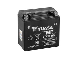 Μπαταρία Μοτοσυκλέτας Yuasa YTX14-BS 12V 12.6AH 200CCA