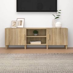 Έπιπλο Τηλεόρασης Sonoma Δρυς 150x30x50 εκ. Επεξεργασμένο Ξύλο 812621