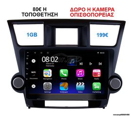 Οθόνη Multimedia OEM για TOYOTA HIGHLANDER 2008-2015