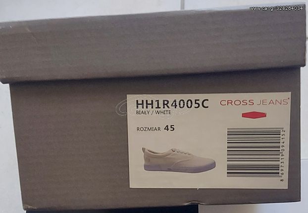 Λευκό Ανδρικό Sneaker Cross Jeans 