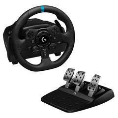 Logitech - G923 Racing Wheel and Pedals for PS5, PS4 and PC - USB / PlayStation 4