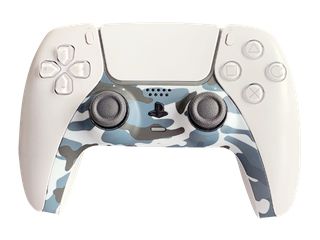 Piranha PS5 Controller Skins - Camo Blue / PlayStation 5