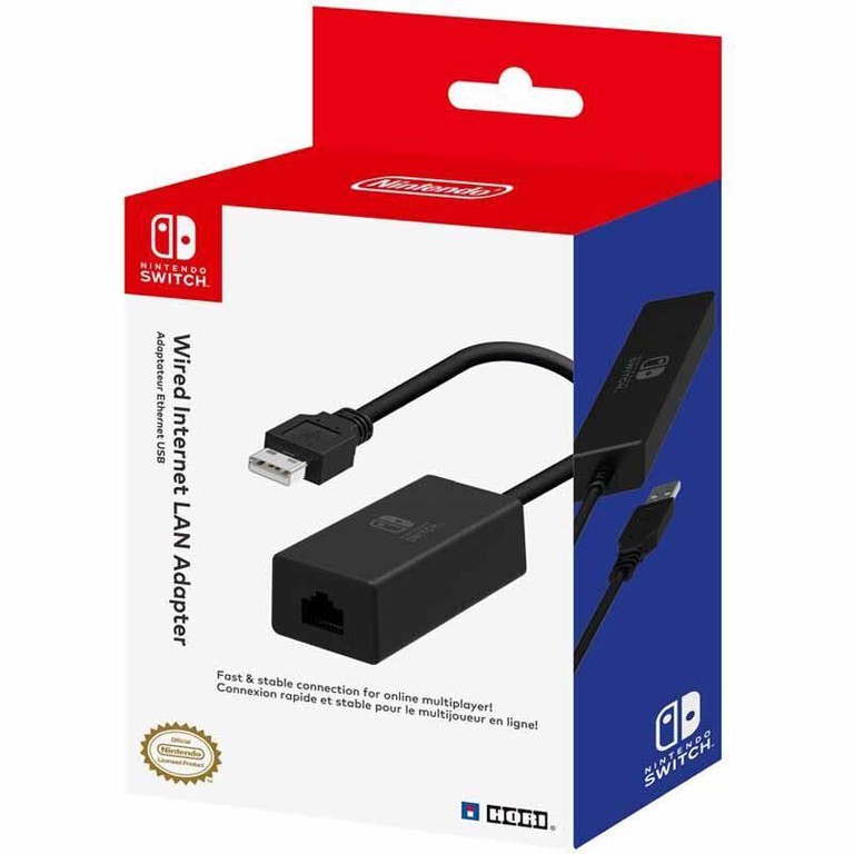 HORI Officially Licensed LAN Adaptor /Switch / Nintendo Switch