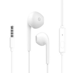 CELEBRAT earphones G12 με μικρόφωνο, 14.2mm, 1.2m, λευκό