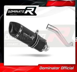 Εξάτμιση Τελικό Dominator HP1 Black S.Steel/Carbon End Aprilia RSV 4 2015 - 2016 Με Σιγαστήρα