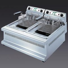 Φριτέζα ηλεκτρική FE15+15Η 380V