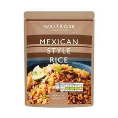 Έτοιμο Ρύζι Βρασμένο Waitrose Mexican Style Rice Vegan 250g