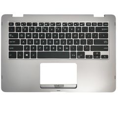 Πληκτρολόγιο Laptop Keyboard for ASUS 90NB0IV1-R31AR1 90NB0IV1-R31BE0 90NB0IV1-R31CB1 90NB0IV1-R31CS0 90NB0IV1-R31FR0 90NB0IV1-R31FR1 90NB0IV1-R31GE0 90NB0IV1-R31HE0 OEM(Κωδ.40901USGREYPALM)
