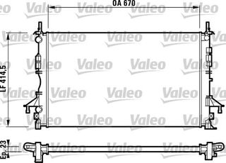 Ψυγείο νερού & εξαρτήματα VALEO 732827