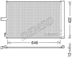 Συμπυκνωτής AC DENSO DCN17027