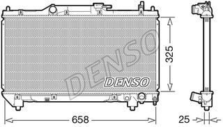 Ψυγείο νερού & εξαρτήματα DENSO DRM50115