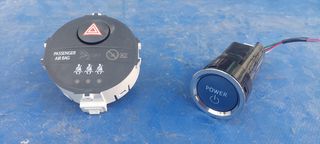 TOTOTA YARIS 2014-2020  ΔΙΑΚΟΠΤΗΣ power - ΔΙΑΚΟΠΤΗΣ ΑΛΑΡΜ-PASSENGER 