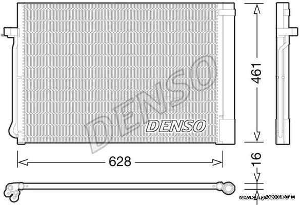 Συμπυκνωτής AC DENSO DCN05013