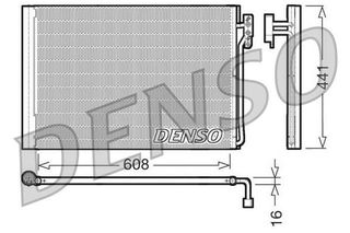 Συμπυκνωτής AC DENSO DCN14001