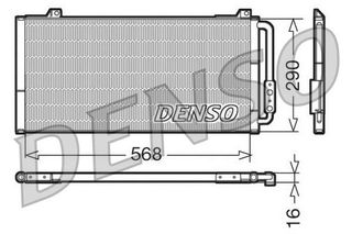 Συμπυκνωτής AC DENSO DCN24001