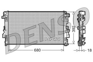 Ψυγείο νερού & εξαρτήματα DENSO DRM17012