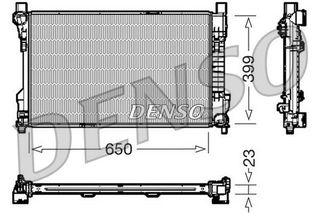 Ψυγείο νερού & εξαρτήματα DENSO DRM17081