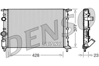 Ψυγείο νερού & εξαρτήματα DENSO DRM23008