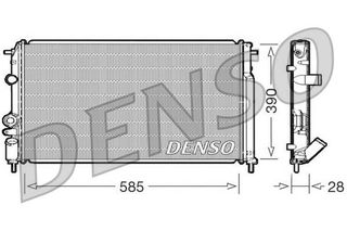 Ψυγείο νερού & εξαρτήματα DENSO DRM23052
