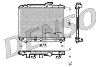 Ψυγείο νερού & εξαρτήματα DENSO DRM47002