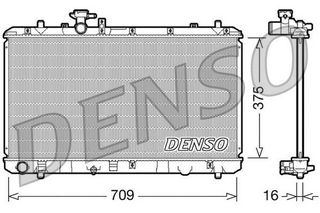 Ψυγείο νερού & εξαρτήματα DENSO DRM47023