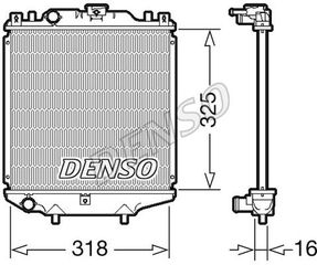 Ψυγείο νερού & εξαρτήματα DENSO DRM47029