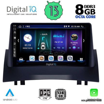 DIGITAL IQ BXD 8555_CPA (9inc) MULTIMEDIA TABLET OEM RENAULT MEGANE 2 mod. 2002-2008