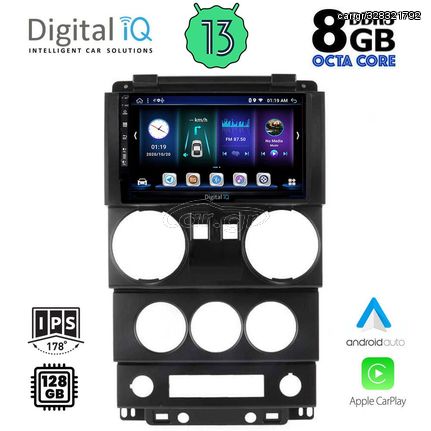 DIGITAL IQ BXD 8293_CPA (9inc) MULTIMEDIA TABLET OEM JEEP WRANGLER  mod. 2006-2011