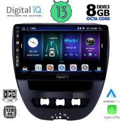 DIGITAL IQ BXD 8707_CPA (10inc) MULTIMEDIA TABLET OEM CITROEN C1-PEUGEOT 107-TOYOTA AYGO mod. 2005-2014