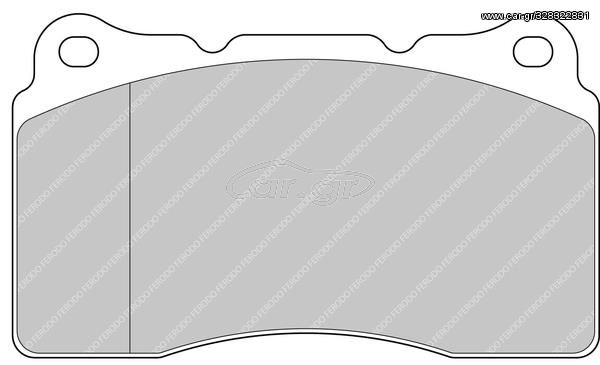 Σετ τακάκια εμπρός FERODO RACING FCP1334R