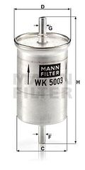 Φίλτρο καυσίμων MANN-FILTER WK5003