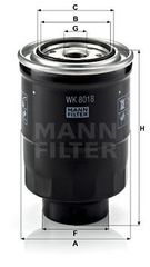 Φίλτρο καυσίμων MANN-FILTER WK8018x