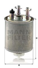 Φίλτρο καυσίμων MANN-FILTER WK9022