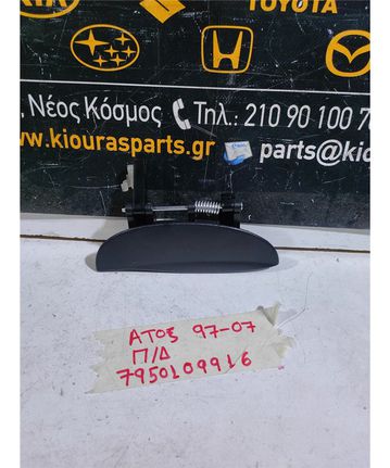 ΧΕΡΟΥΛΙ ΕΞΩ HYUNDAI ATOS 1997-2007 Πίσω Δεξιά 83660-02000