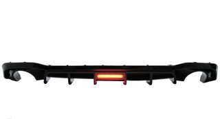 ΠΙΣΩ ΣΠΟΙΛΕΡ Rear Bumper Diffuser VW Golf 8 Hatchback Mk8 MQB (2020-Up) Piano Black