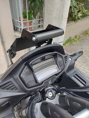 HONDA Crossrunner 800 VFR800X βάση στήριξης συσκευών GPS / PDA / κινητών / κάμερας Μπαράκι για gps βάση για οργανα -thumb-6