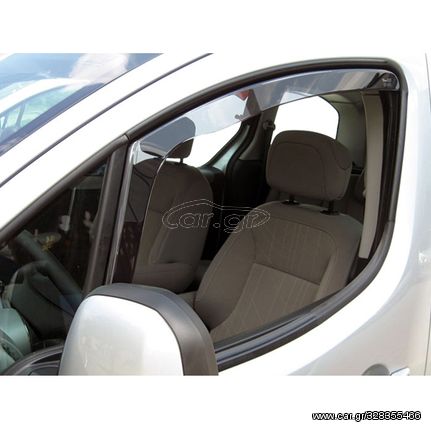 HONDA JAZZ 5D 2001-2008 ΣΕΤ ΑΝΕΜΟΘΡΑΥΣΤΕΣ ΑΥΤΟΚΙΝΗΤΟΥ ΑΠΟ ΕΥΚΑΜΠΤΟ ΦΙΜΕ ΠΛΑΣΤΙΚΟ HEKO - 4 ΤΕΜ.