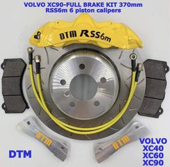 φρενα VOLVO DTM RS.line RSS6m ΕΞΑΠΙΣΤΟΝΑ ΚΙΤ ΦΡΕΝΩΝ CALIPERS 6pist 340mm-370mm VOLVO C30-C70-S40-S60-S70-S80-S90-V40-V50-V60-V70-V90-XC40-XC60-XC70-XC90