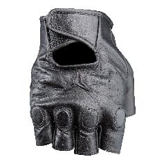 Γάντια μηχανής Nordcode Raw Real Leather μαύρα