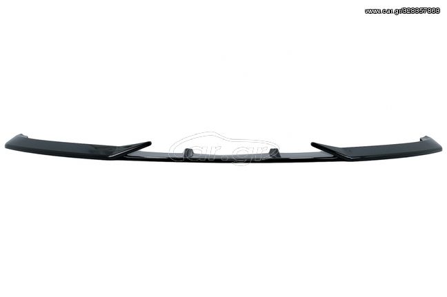 Μπροστά Προφυλακτήρας Add-On Spoiler Lip για BMW 3 Series E92 E93 (2006-2009) Coupe Cabrio Piano Black