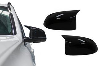 Καπάκια Καθρεπτών για BMW X3 G01 X3 G08 X4 G02 X5 G05 X6 G06 X7 G07 (2017-2020) M Sport Design Piano Black