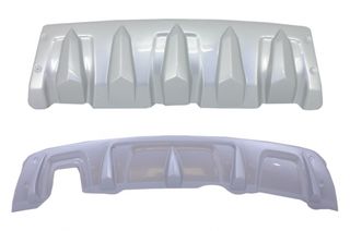 Skid Plates Protection για DACIA Duster 4x4/4x2 2010+ (rear&Μπροστά Προφυλακτήρας protection)